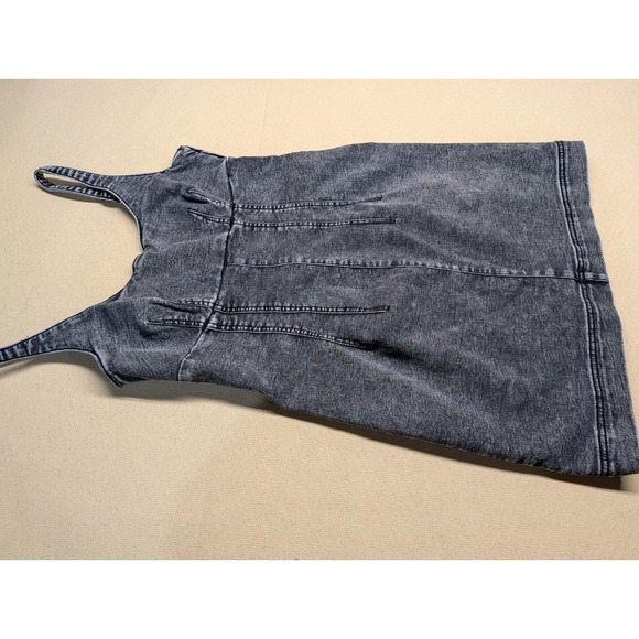 No Boundaries Dresses & Skirts - No Boundaries Junior Dress Size S Denim Black Faded Straps Adjustable Whimisgoth